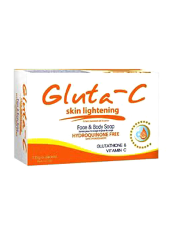 

Gluta C Skin Lightening Face And Body Soap, 135g