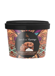 Jardin Flamingo Face Body Scrub Cookies & Cream, 400gm