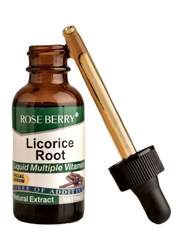 Rose Berry Licorice Root Natural Extract Liquid Multiple Vitamins Facial Serum, 30ml