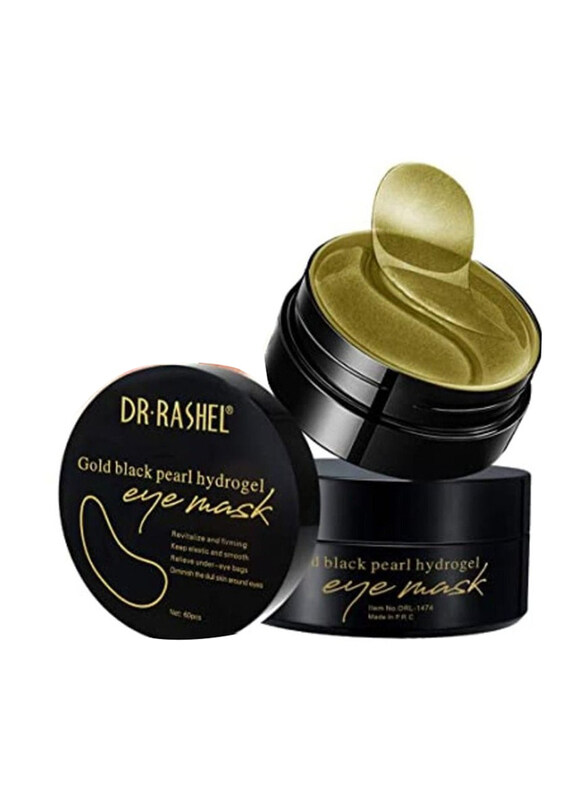 

Dr. Rashel Gold Black Pearl Hydrogel Eye Mask, 60 Pieces