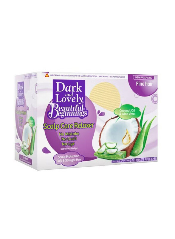 

Dark & Lovely Beautiful Beginnings Scalp Care Relaxer Kit for All Hair Types, 1 Piece