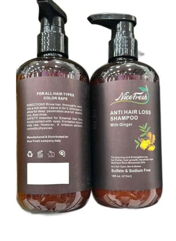 

Nice Fresh Anti Hair Loss Shampoo, 473 ml