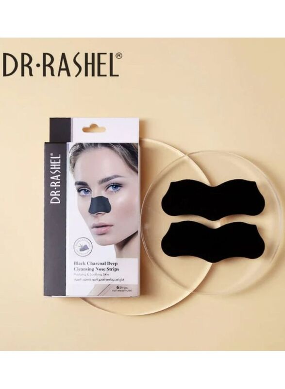 Dr Rashel Black Charcoaldeep Cleansing Nose Strips, 1 Piece