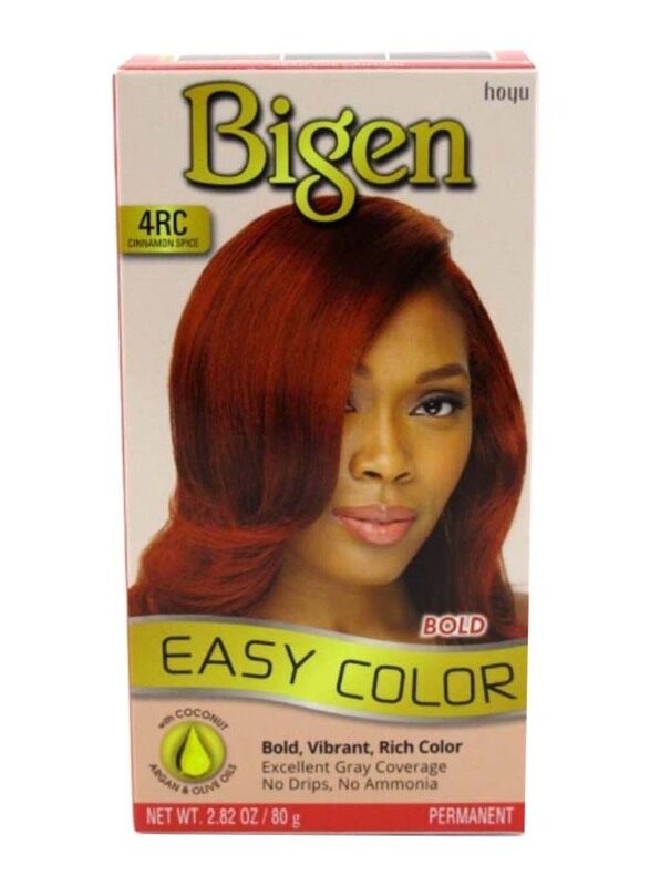 

Bigen Easy Color Permanent Hair Dye, One Size, 4RC Cinnamon Spice