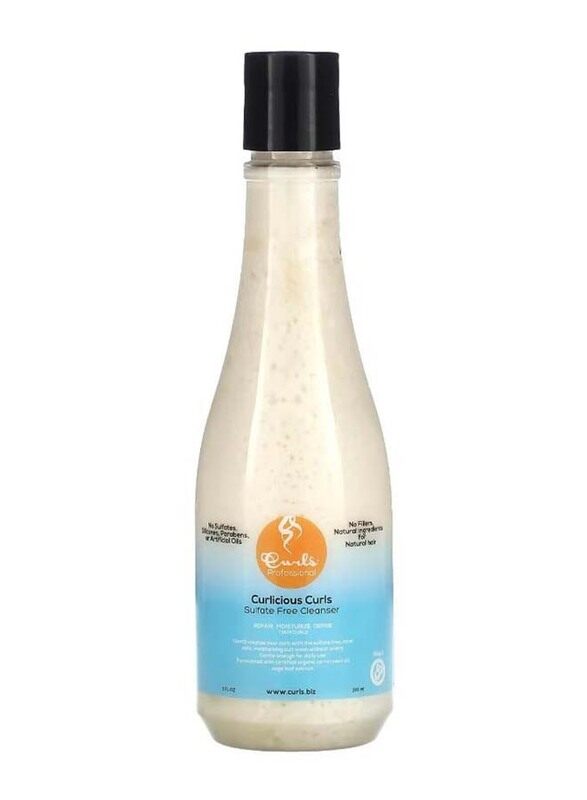 

Curls Curlicious Curls Cleansing Cream Sulfate Free Cleanser, 240ml