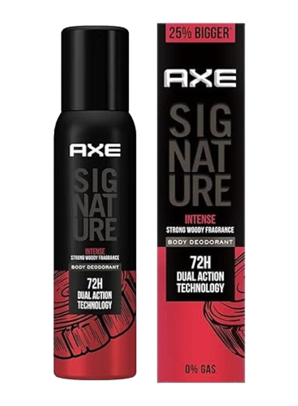 

Axe Signature Intense Long Lasting No Gas Deodorant Body Spray Perfume, 122ml
