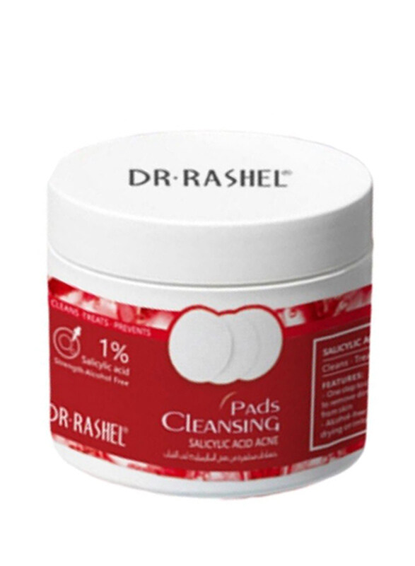 

Dr. Rashel Salicylic Acid 1% Acne Cleansing Pads, 50 Pieces