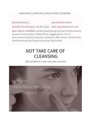 Dr. Rashel Alpha Hydroxy Acid AHA-BHA Clarifying Exfoliating Cleanser, 80ml