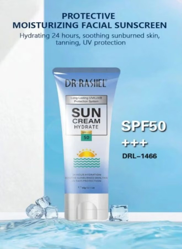 Dr. Rashel SPF50 Protection System Hydrate Sun Cream, 60gm