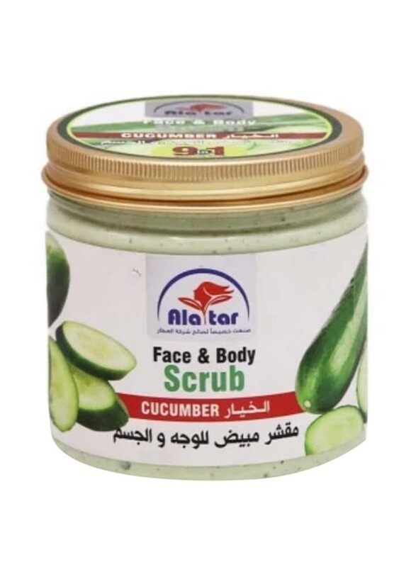 

Alattar Cucumber Face & Body Scrub, 580ml
