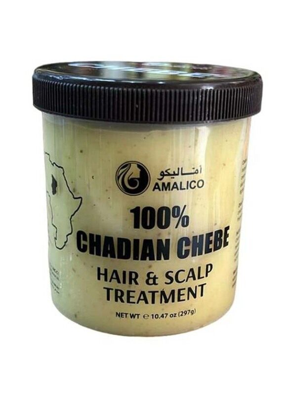 

Amalico Chadian Chebe Hair & Scalp Treatment for All Hair Types, 297gm