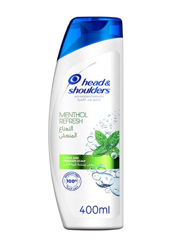 Head & Shoulders Anti-Dandruff Menthol Refresh Shampoo, 400ml
