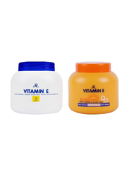 AR 2-Piece Vitamin E Moisturizing Cream And Vitamin E Sun Protect Q10 Plus Cream Set, 200gm