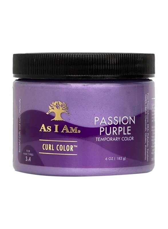 

As I Am Curl Color, 182gm, Passion Purple