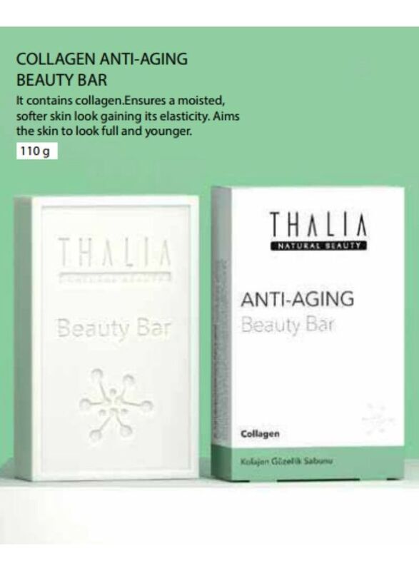 Thalia Collagen Anti-aging Beauty Soap Bar, 110gm