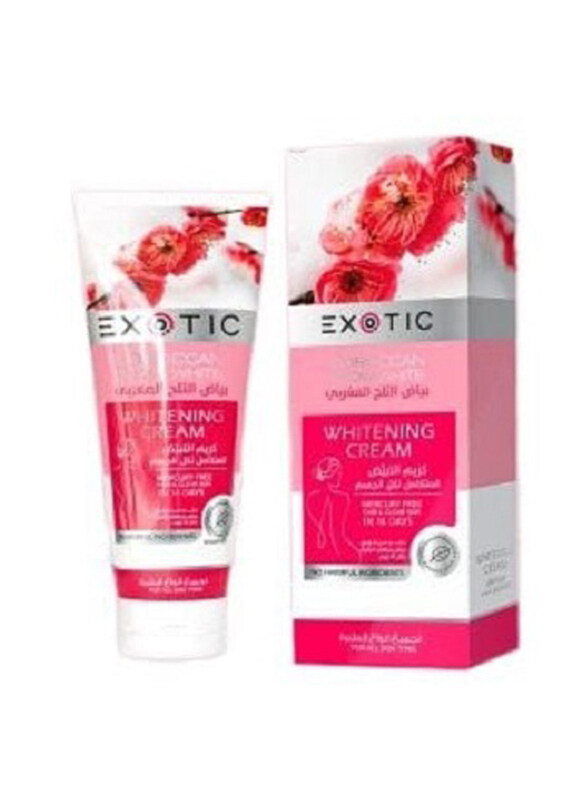 

Exotic Moroccan Snow White Whitening Cream, One Size
