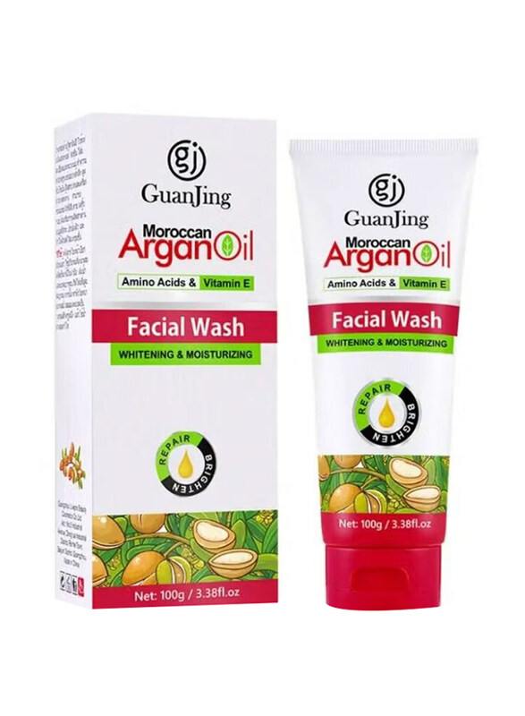

Guanjing Vitamin E Face Wash with Argan Oil, 100gm