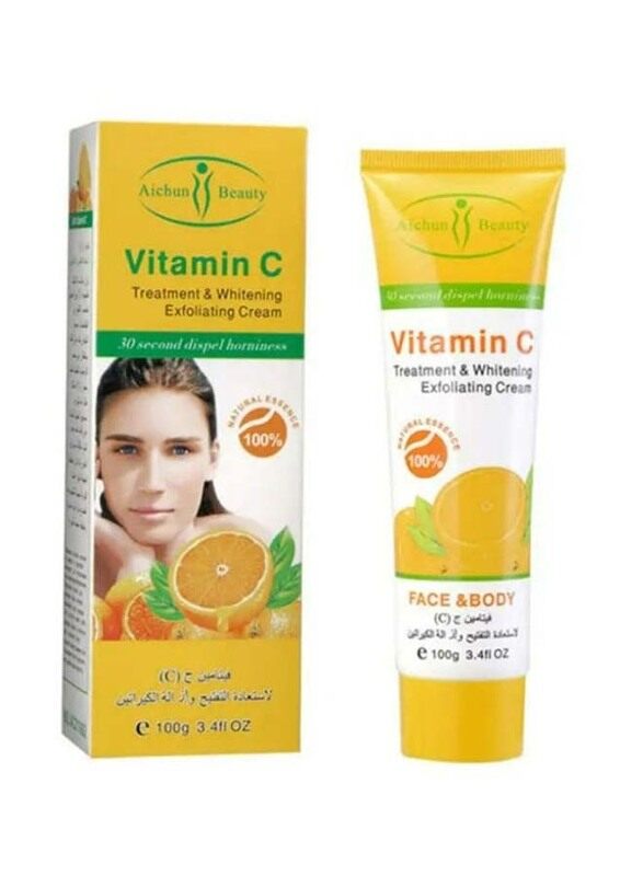 

Aichun Beauty Vitamin C Treatment & Whitening Exfoliating Cream, 100g