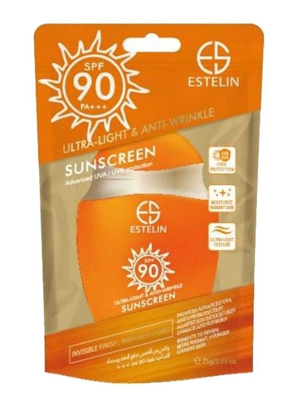 

Estelin Sunscreen Cream Advanced UVA/UVB Protection 90 PA+++, 75gm