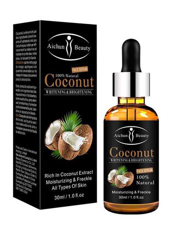 Aichun Beauty Coconut Whitening And Brightening Face Serum, 30ml