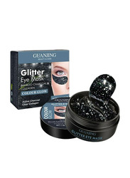 Guanjing Bamboo Charcoal and Collagen Glitter Eye Mask, 50gm