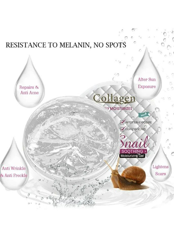 Collagen Snail Soothing Moisturizing Gel, 300ml