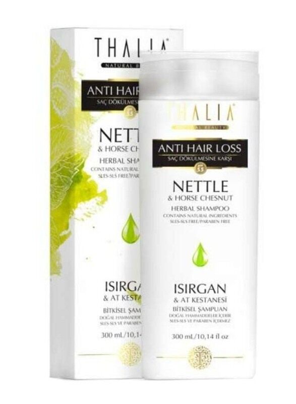 

Thalia Fast Hair Growth Nettle & Horse Chestnut Shampoo, 300ml