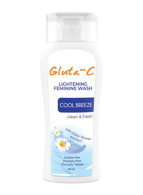 

Gluta C Cool Breeze Lightening Feminine Wash, 120ml