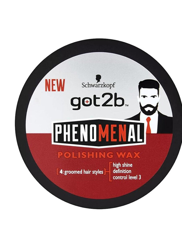 

Schwarzkopf Got2b Phenomenal Polishing Wax for All Hair Type, 100ml