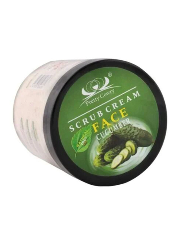 Pretty Cowry Face Scrub Cream Cucumber, 500ml