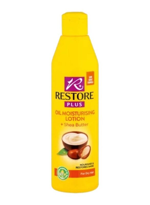 

Restore Plus Oil Moisturising Lotion with Shea Butter for Dry Hair, 250ml