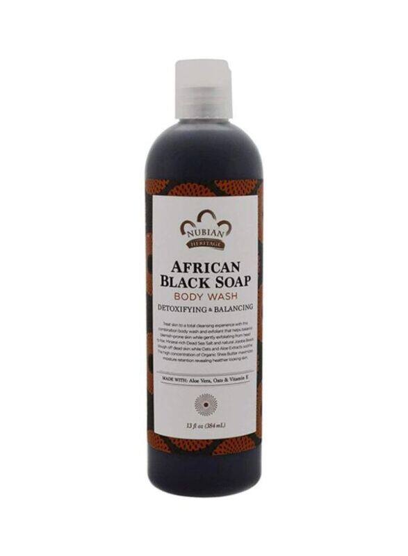 

Nubian Heritage African Black Soap Body Wash, 384ml