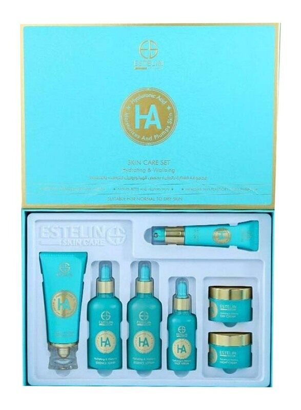 

Estelin Hyaluronic Acid Hydrating & Vitalizing Skin Care Set, 7 Pieces