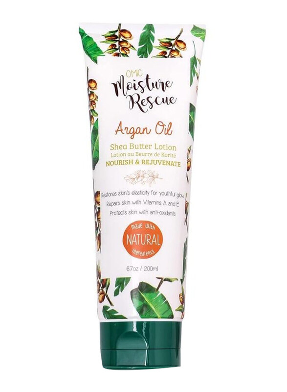 

Omic Moisture Rescue Shea Butter Lotion Tube with Cocoa Butter, 200ml
