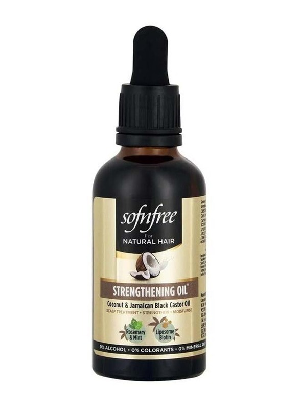 

Sofn'free Natural Hair Coconut and Jamaican Black Castor Strengthening Oil, 60ml