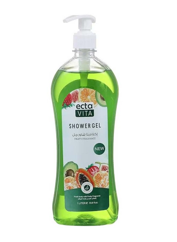 Melano Ectavita Fruity Fragrance Shower Gel, 1 Liter