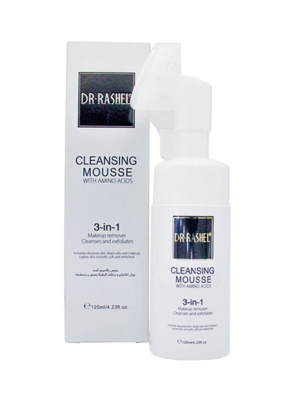 Dr. Rashel 3 in 1 Cleansing Mousse, 125ml