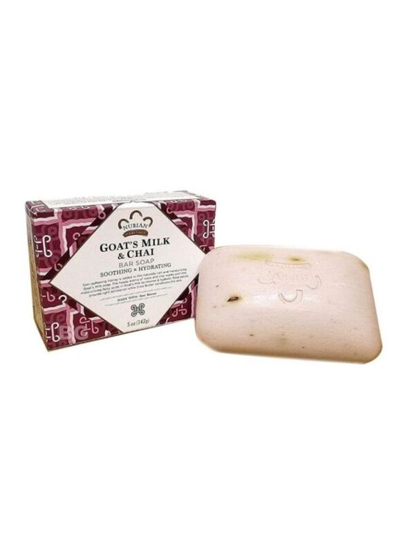 Nubian Heritage Goats Milk And Chai Bar Soap Set, 3 x 5Oz