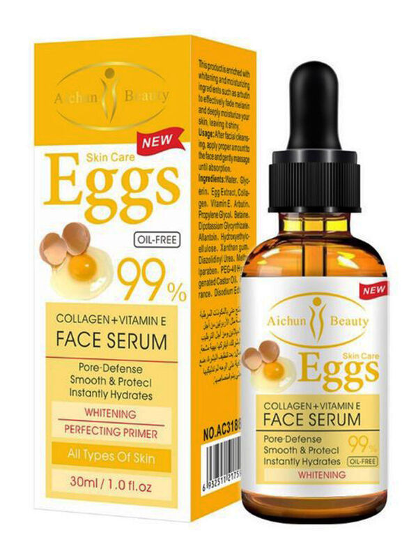 Aichun Beauty Eggs Collagen And Vitamin E Whitening Serum, 30ml