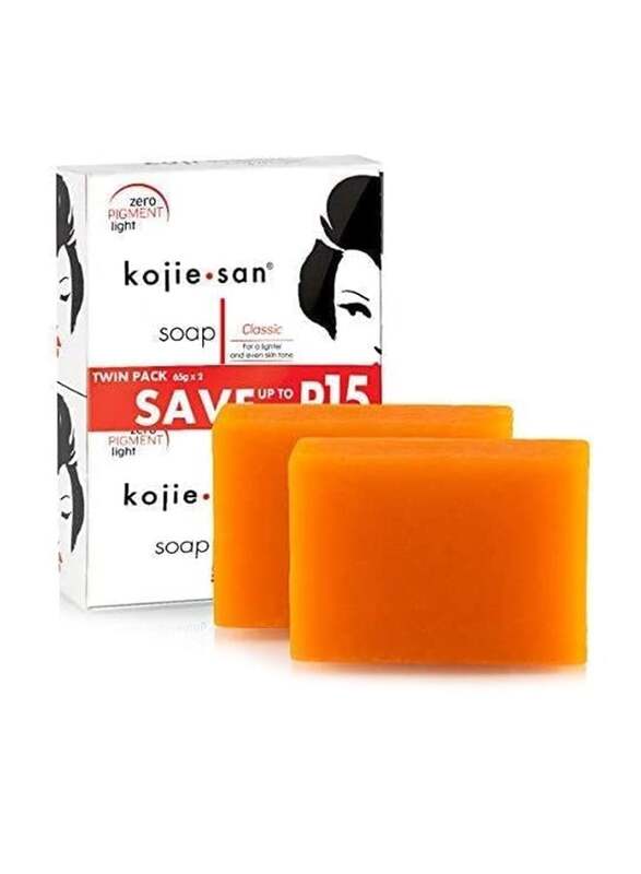 

Kojie.san Skin Lightening Kojic Acid Soap Bar, 65gm, 2 Pieces