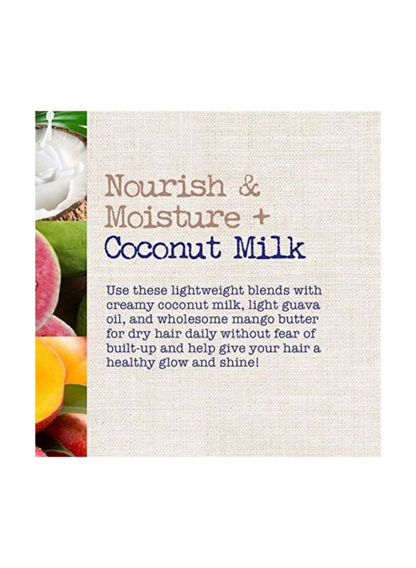 Maui Moisture Nourish and Moisture + Coconut Milk Shampoo, 385ml