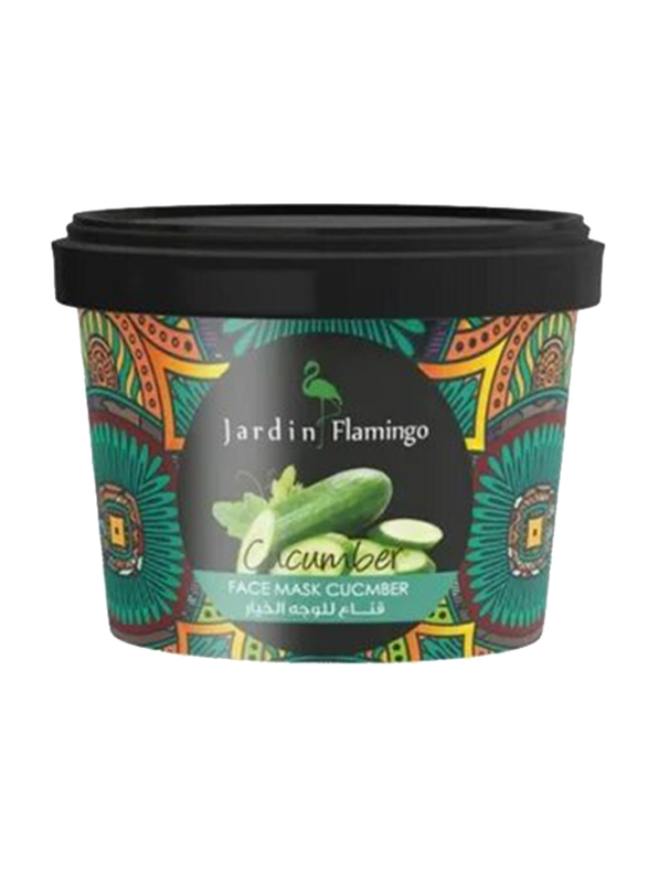 Jardin Flamingo Face Mud Mask Cucumber, 400gm