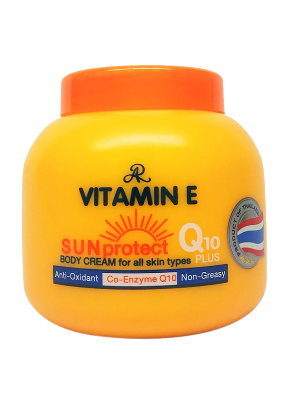 AR Vitamin E Sun Protect Q10 Plus Body Cream, 200gm