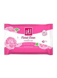 pH Care Daily Feminine Wipes Floral Clean, 10 Wipes
