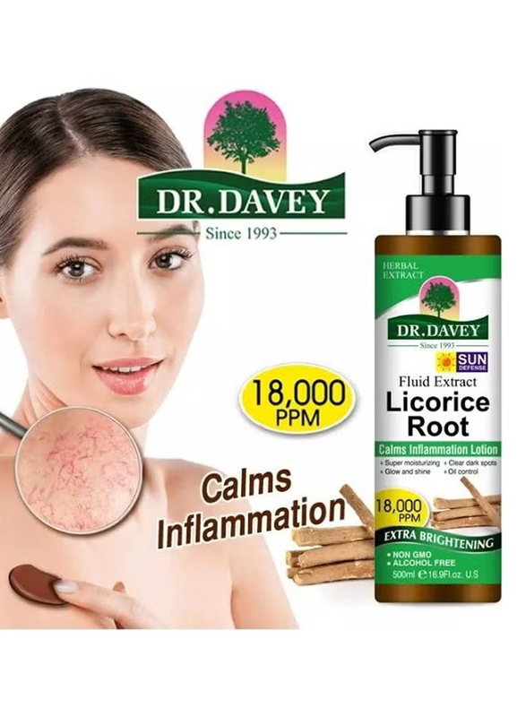 Dr. Davey Licoriice Root Lotion, 500ml