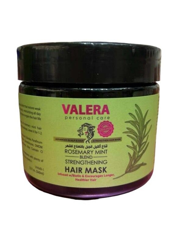 

Valera Rosemary Mint Blend Strengthening Hair Mask, 360ml