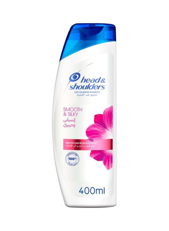 Head & Shoulders Smooth And Silky Anti-Dandruff Shampoo, 400ml