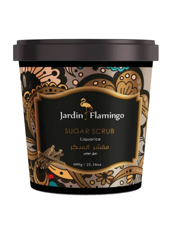 

Jardin Flamingo Liquorice Sugar Scrub, 600gm