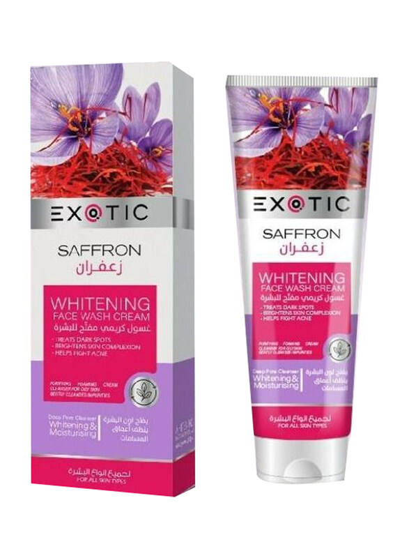 

Exotic Saffron Whitening Face Wash Cream, 100ml