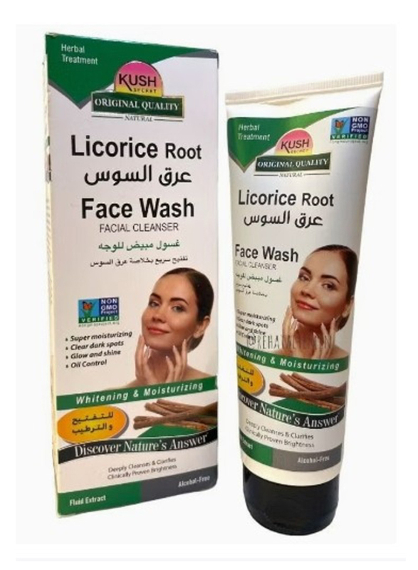 Kushu Licoriice Root Face Wash, 125ml